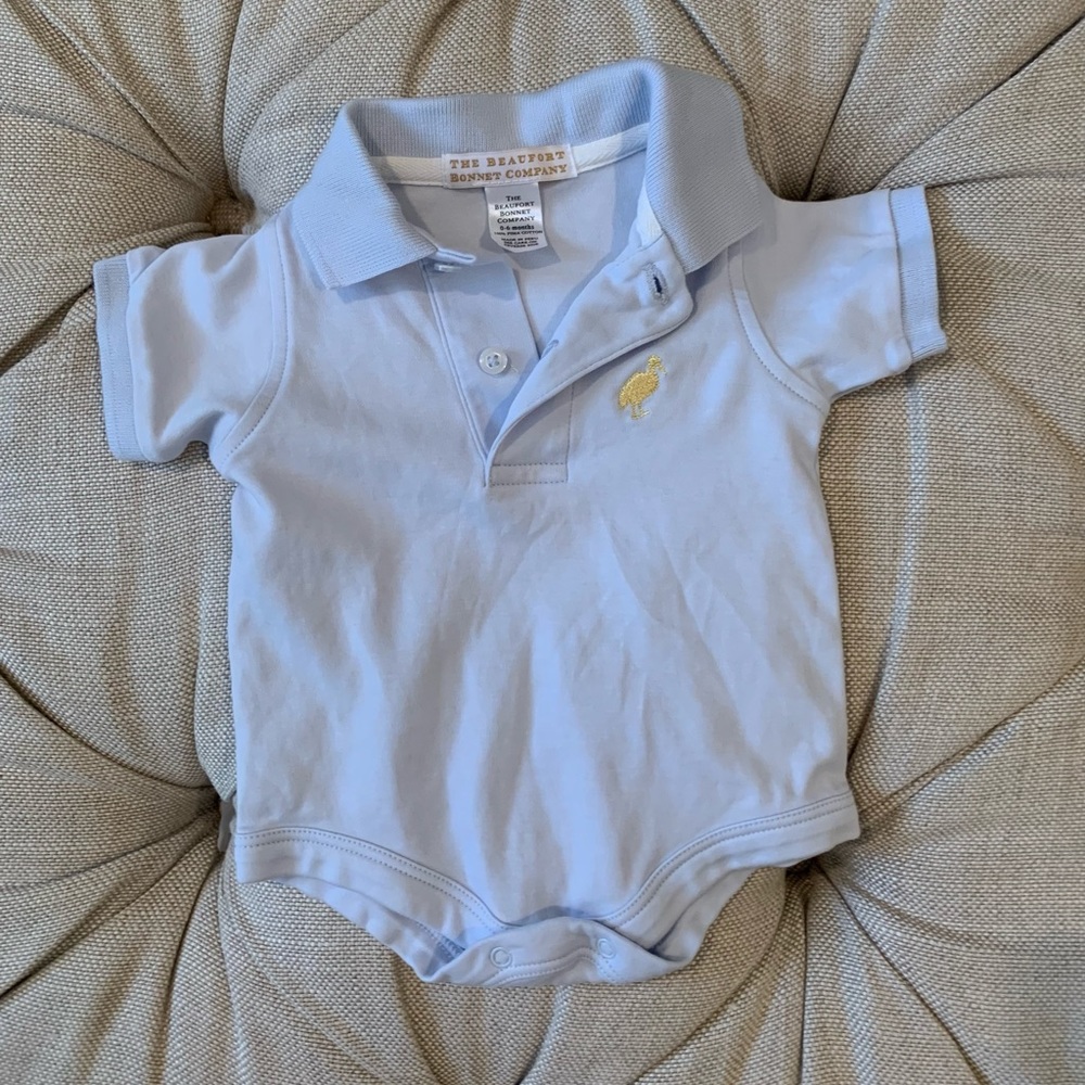 The Beaufort Bonnet Company Polo Onesie